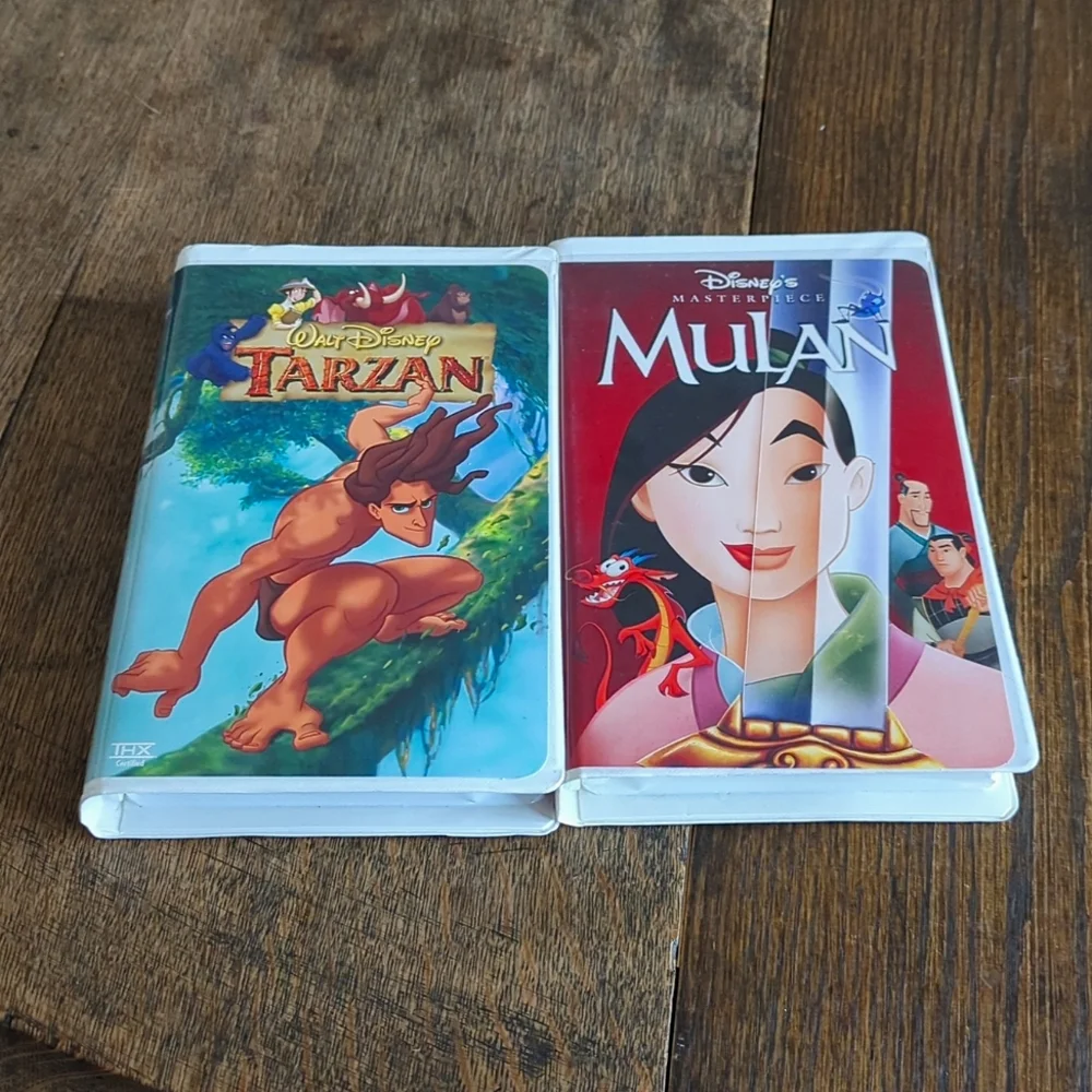 Disney VHS tapes